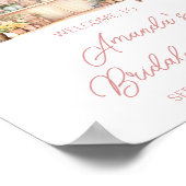 Sie ist frisch vom Markt Brautparty Willkommen Poster (Ecke)