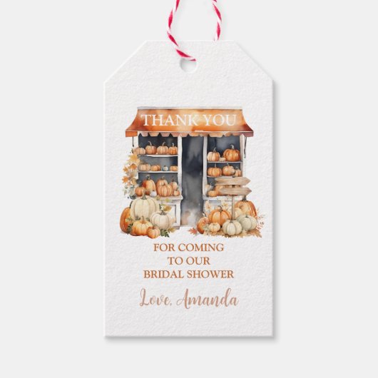 Sie ist frisch vom Markt, das Brautparty der Blume Geschenkanhänger (Vorderseite)