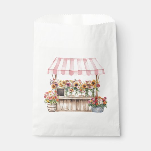 Sie ist frisch vom Markt Geschenktütchen (Vorderseite)