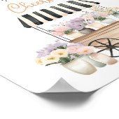 Sie ist frisch vom Markt Mimosa Bar Poster (Ecke)