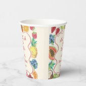 Sie ist frisch vom Obst-Brautparty Pappbecher (Rechts)