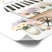 Sie ist frisch von den Marktkarten und Geschenken Poster (Ecke)