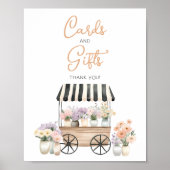 Sie ist frisch von den Marktkarten und Geschenken Poster (Vorne)