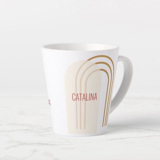 Sie ist frisch vor der Tasse (Rechte Ecke)