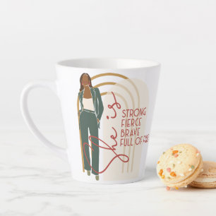 Sie ist frisch vor der Tasse