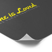 Sie ist geliebt: Menschenhandel beenden Poster (Ecke)