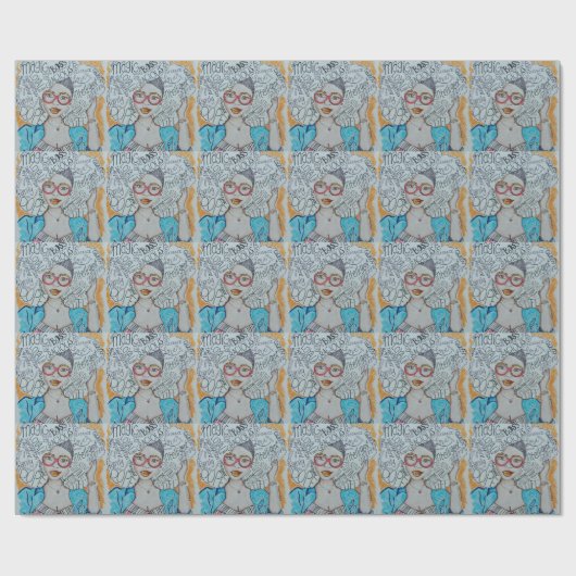 Sie ist… geschenkpapier (Flach)