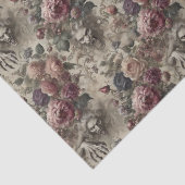 Sie ist Got Claws - Gothic Floral Seidenpapier (Detail)