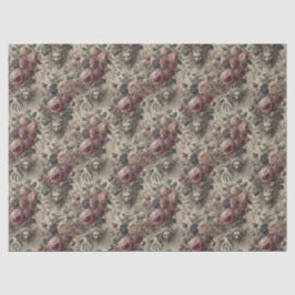 Sie ist Got Claws - Gothic Floral Seidenpapier