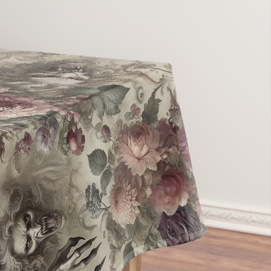 Sie ist Got - gotische Großschrift Tischdecke (Beispiel)