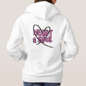 Sie ist Got Herz & Soul Niedlich Graffiti Hoodie (Rückseite)