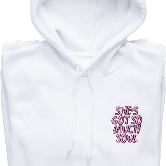 Sie ist Got Herz & Soul Niedlich Graffiti Hoodie