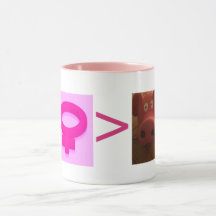 SIE IST GRÖSSERE KAFFEE-TASSE