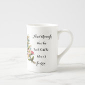 Sie ist heftiges freches Shakespeare-Zitat Porzellantasse (Rechts)