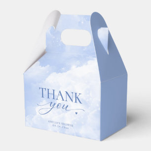 Sie ist himmelblau dankeschön geschenkschachtel