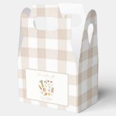 Sie ist Hochzeitsdusche mit floralen Markt-Motiven Geschenkschachtel (Geöffnet)