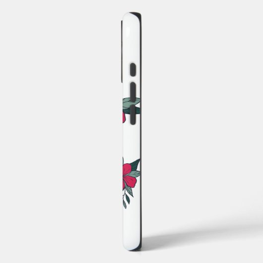 Sie ist Hübsch Case-Mate iPhone Hülle (Rückseite / Links)