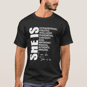 Sie ist ich bin sie Christlich vertrauensvoll Kind T-Shirt