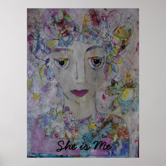 Sie ist ich poster (Vorne)