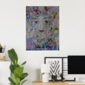 Sie ist ich poster (Heimbüro)