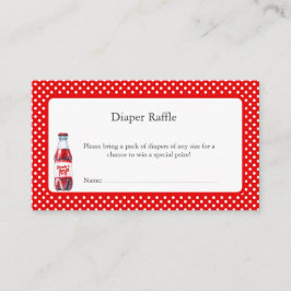 Sie ist im Begriff, Pop Popcorn Pop Soda Baby Show Begleitkarte