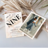 Sie ist im Cloud Nine Heart Script Brautparty Einladung