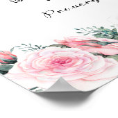 Sie ist in Kraft und Würde verkleidet, Schrift Poster (Ecke)