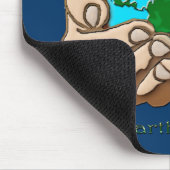SIE IST IN UNSERER HÄNDE Öko Environmental Mousepad (Ecke)