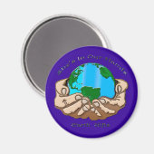 SIE IST IN UNSERER HANDS-Sammlung Magnet (Vorderseite/Rückseite)