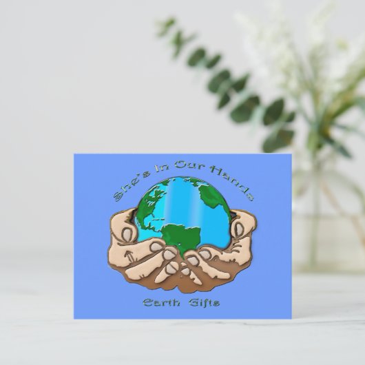 SIE IST IN UNSERER HANDS-Sammlung Postkarte (Stehend Vorderseite)