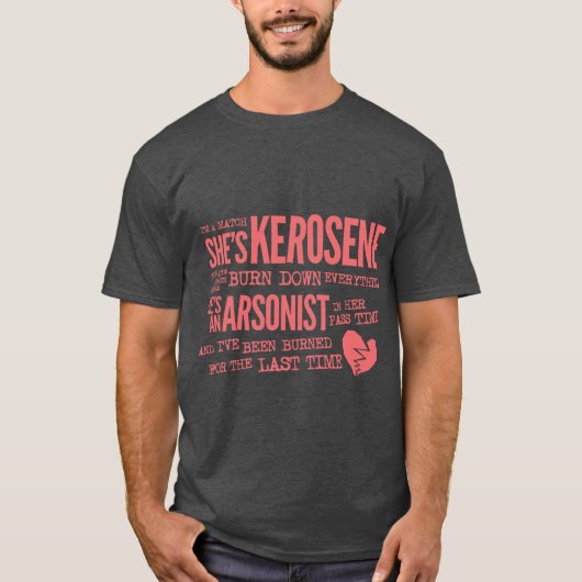 Sie ist Kerosin Oversized T-Shirt (Vorderseite)