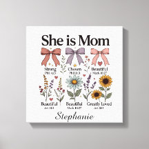 Sie ist Mama | Faith Canvas