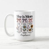 Sie ist Mama | Faith Mug Kaffeetasse (Links)