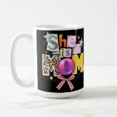 Sie ist Mama Mutter Dankbarkeit Kaffeetasse (Links)