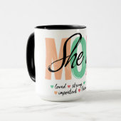 Sie ist Mama Tasse (Vorderseite Links)