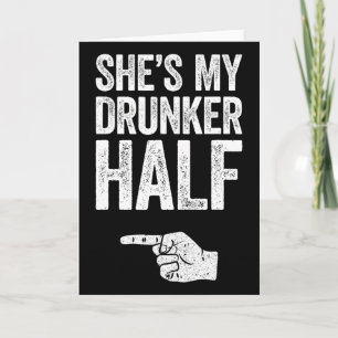 Sie ist mein betrunkener halber passender St. Patr Karte