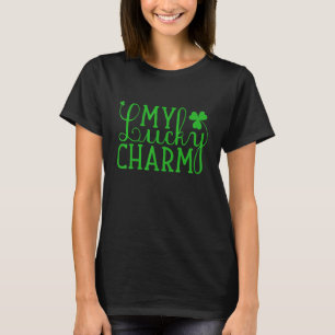 Sie ist mein Glücksbringer St Patricks Tag passend T-Shirt