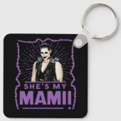 Sie ist mein Mami Schlüsselanhänger (Rückseite)