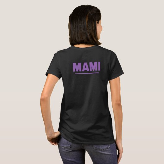 Sie ist mein Mami T-Shirt (Schwarz voll)