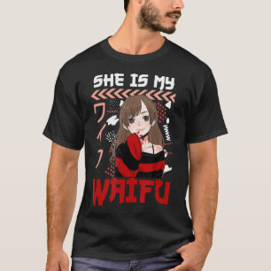 Sie ist mein Waifu Er ist mein Senpai Anime Manga  T-Shirt