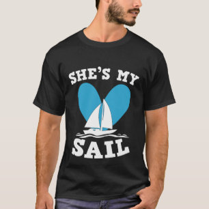 Sie ist meine Schnecke Cruise Valentinstag 2024 T-Shirt