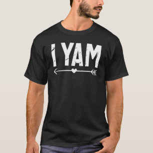 Sie ist meine süße Kartoffel I Yam Erntedank Paare T-Shirt