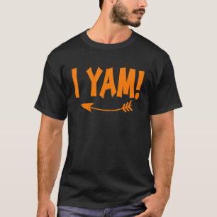 Sie ist meine süße Kartoffel I Yam Erntedank Paare T-Shirt