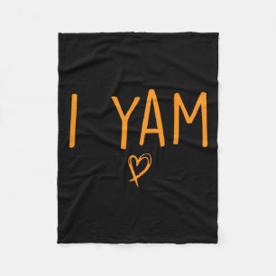 Sie ist meine süße Kartoffel I Yam Set Paare Thank Fleecedecke