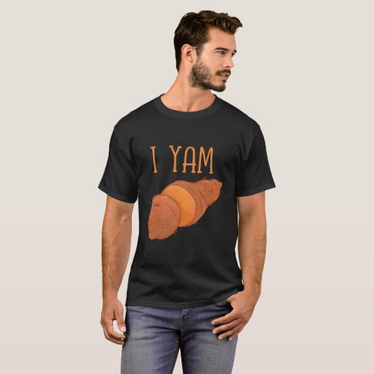 Sie ist meine süße Kartoffel, Yam T-Shirt (Vorne ganz)