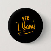 Sie ist meine süße Potato I Yam Matching Couple Da Button (Vorderseite)