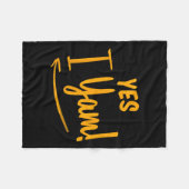 Sie ist meine süße Potato I Yam Matching Couple Da Fleecedecke (Vorderseite (Horizontal))