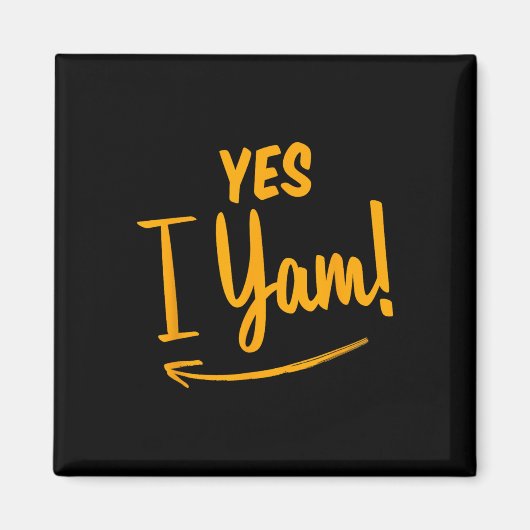 Sie ist meine süße Potato I Yam Matching Couple Da Magnet (Vorne)