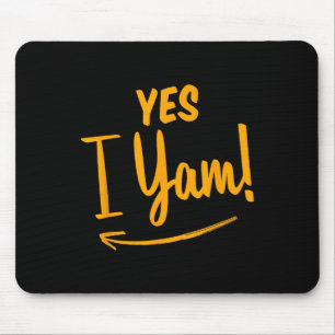 Sie ist meine süße Potato I Yam Matching Couple Da Mousepad