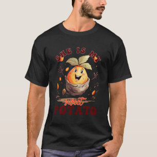 Sie ist meine süße Potato Ja, ich bin Herbst Coupe T-Shirt